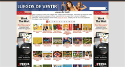 Desktop Screenshot of juegos-de-vestir.me
